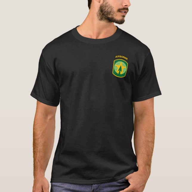 16. Wartungstafel-Brigaden-im Flugzeug Flecken T-Shirt (Vorderseite)