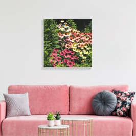 16"x16" Sonnenhüte Leinwanddruck