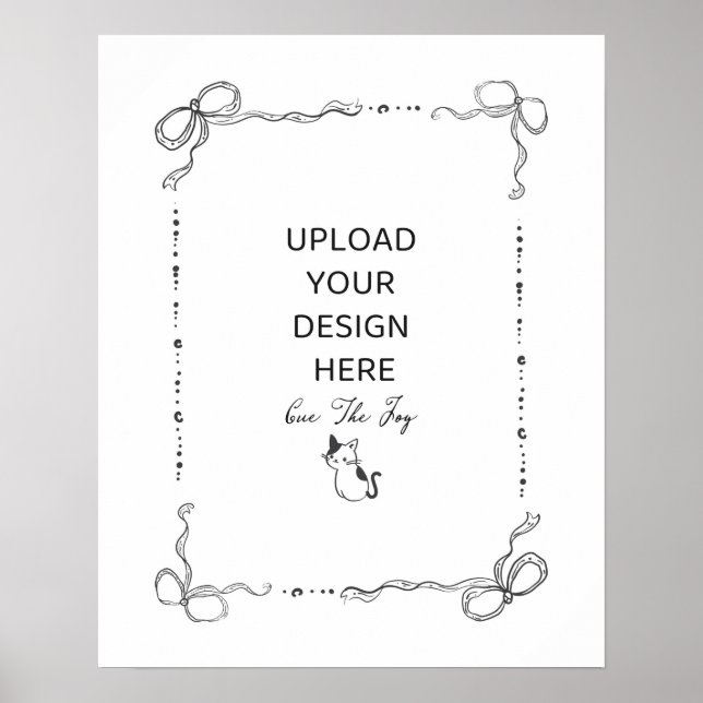 16 x 20" Poster (Vorne)