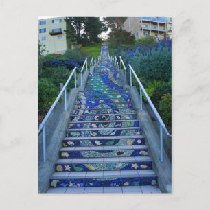 16e Avenue Marches Carrelées #5 Carte postale