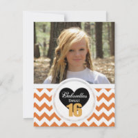 16ème Copie de Chevron d'anniversaire : Invitation