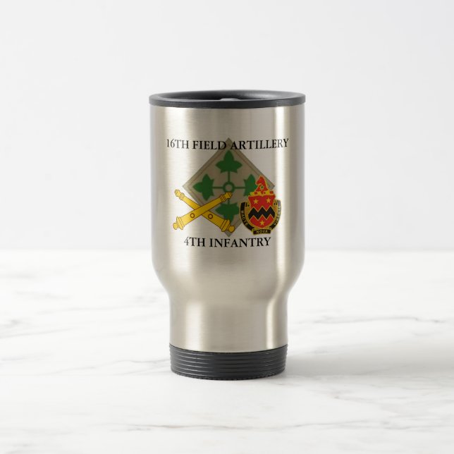 16ème TASSE de VOYAGE d'ARTILLERIE de CAMPAGNE (Centre)