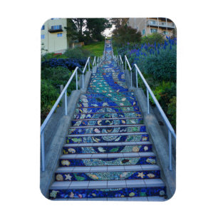 16th Avenue Tiled Steps #5 Magnet