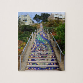 16th Avenue Tiled Steps #6 Jigsaw Puzzle