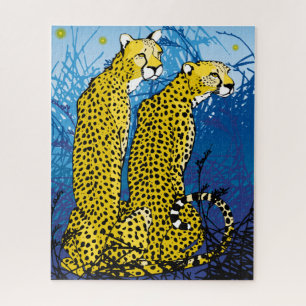 16x20 Gepard Puzzle für Colorblinde