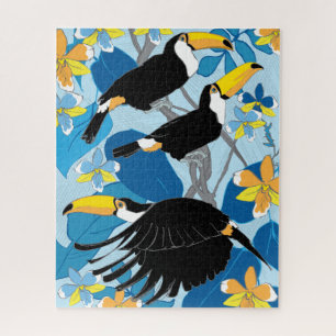 16x20 Toucans Puzzle für Colorblinde