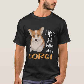 170 Leben ist einfach besser mit einem Corgi T-Shirt