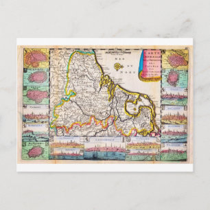 1710 De La Feuille Carte de la Pays-Bas Belgique