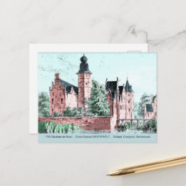 1729 A. de Haen Dutch Kasteel WESTERVELT Postcard Postkarte
