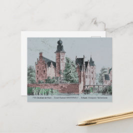 1729 A. de Haen Dutch Kasteel WESTERVELT Postcard Postkarte
