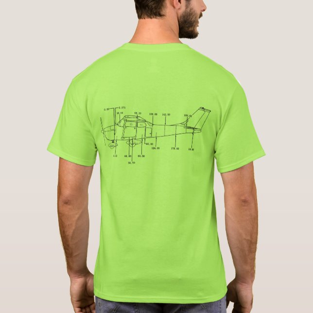 172 Stationen T-Shirt (Rückseite)