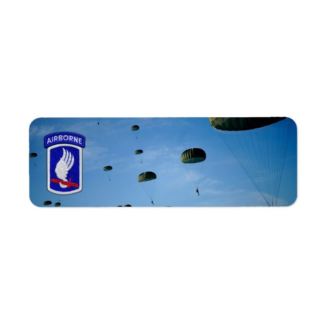 173. ABN BDE Im Flugzeug Brigade Sky Soldiers Vets (Vorne)