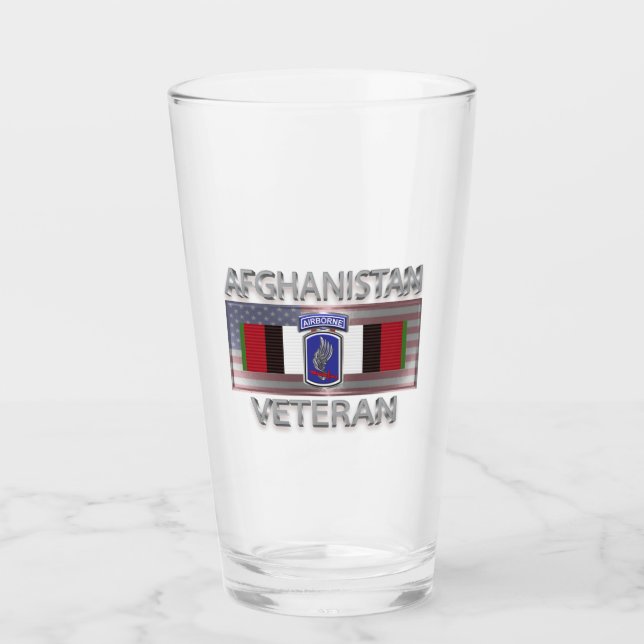 173. Im Flugzeug Brigade Afghanistan Veteran Glas (Vorderseite)