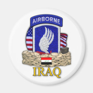 173. im Flugzeug Brigade Iraq Kriegveteranen Magne Magnet