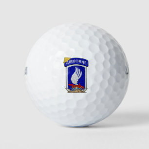 173. im Flugzeug Himmelssoldaten Vietnam vets Patc Golfball