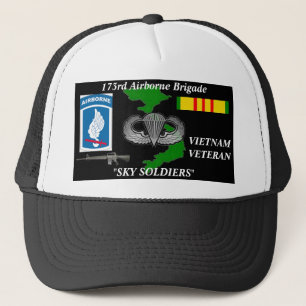 173rd Casquettes de boule de vétéran du Vietnam 