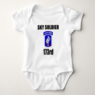 173rd Im Flugzeug Brigade Baby Strampler