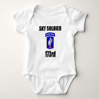 173rd Im Flugzeug Brigade Baby Strampler