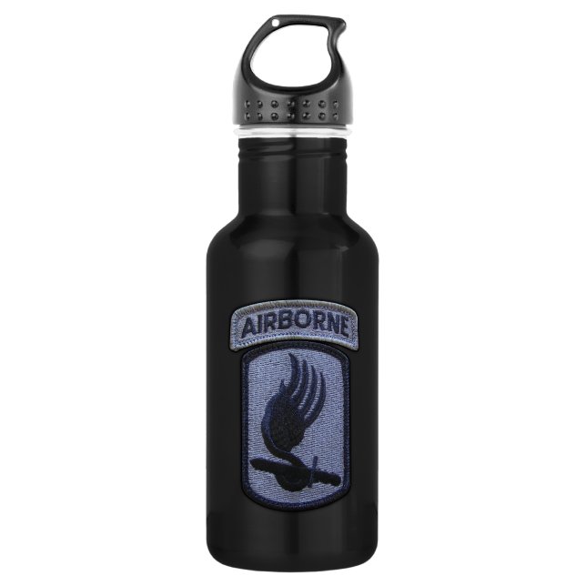 173rd Im Flugzeug Brigade Klimaanlage-Flecken Trinkflasche (Vorderseite)