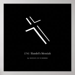1741 Händels Messiah Minimalist Poster