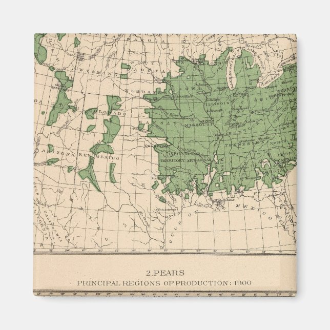 174 Äpfel, Birnen, Hauptregionen Magnet (Vorne)