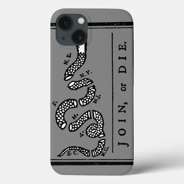 1754 Mitglied oder Die Cartoon Case-Mate iPhone Hülle (Rückseite)