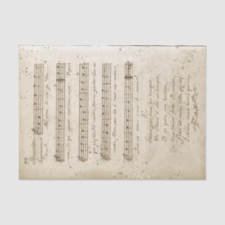 1761 French version of Twinkle Twinkle Little Star Seidenpapier