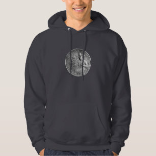 1776-1976 zweihundertjähriges Viertel Hoodie