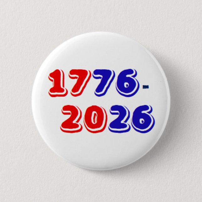 1776 2026 BUTTON (Vorderseite)