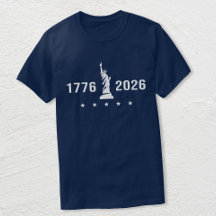 1776 2026 | Freiheitsstatue Patriotisches USA 250-
