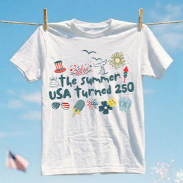 1776 - 2026 Retro 250. Jubiläum 4. Juli T-Shirt