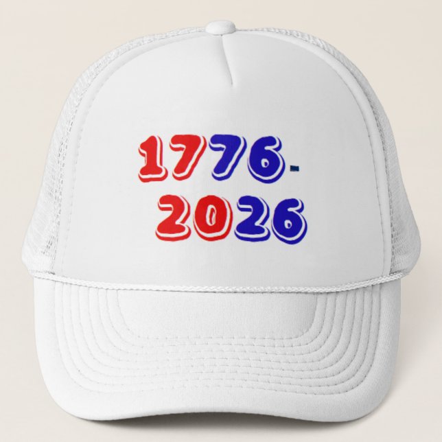 1776 2026 TRUCKERKAPPE (Vorderseite)