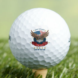 1776 2026 | USA Gedenkprägung zum Halbquincentenni Golfball