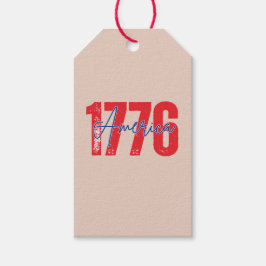 '1776 America' 250. weiches Erröten 4. Juli Geschenkanhänger