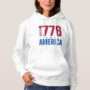 1776 Amerika 250 Jahre historische Freiheit Hoodie