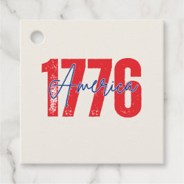 '1776 Amerika' 250. Jubiläum 4. Juli Elfenbein Geschenkanhänger