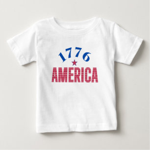 1776 AMERIKA Jahr der Freiheit Baby T-shirt