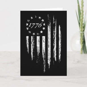 1776 Amerikanische Flagge Betsy Ross 13 Sterne USA Karte