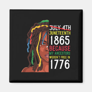 1776. Juli 4. Schwarz Magnet