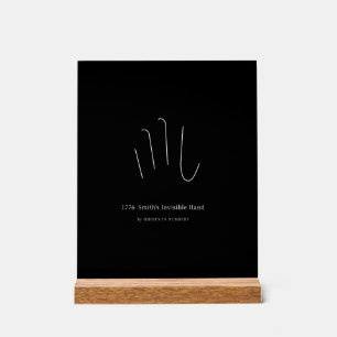 1776 Main invisible de Smith minimaliste