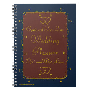 1776 Personalisierter Planer für die Wedding Colle Notizblock