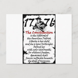 1776 POSTKARTE