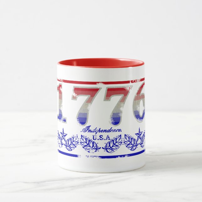 1776 Sterne Tasse (Zentrum)