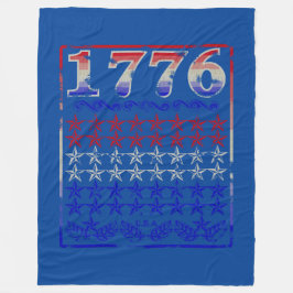 1776 - Sterne verblasst Fleecedecke