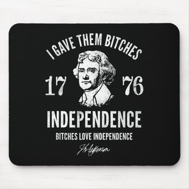 1776 Unabhängigkeit Mousepad (Vorne)