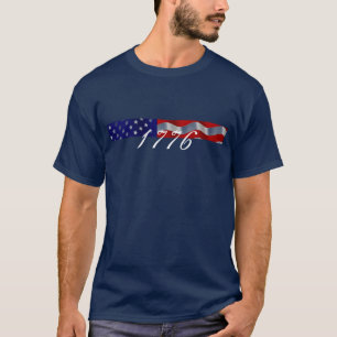 1776 US-Flaggen-Shirt T-Shirt