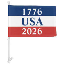 1776 USA 2026 Rouge Blanc et Bleu Patriotique