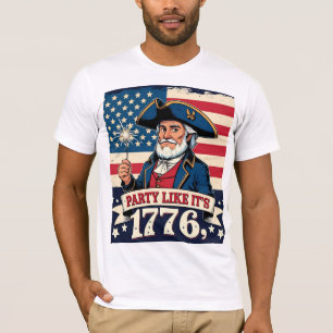 1776 Vater Party T - Shirt Drucken