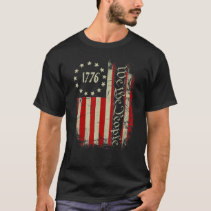 1776 Wir Die patriotische amerikanische Volksverfa T-Shirt
