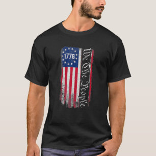 1776 Wir, die vietnamesische Fahne der People Amer T-Shirt